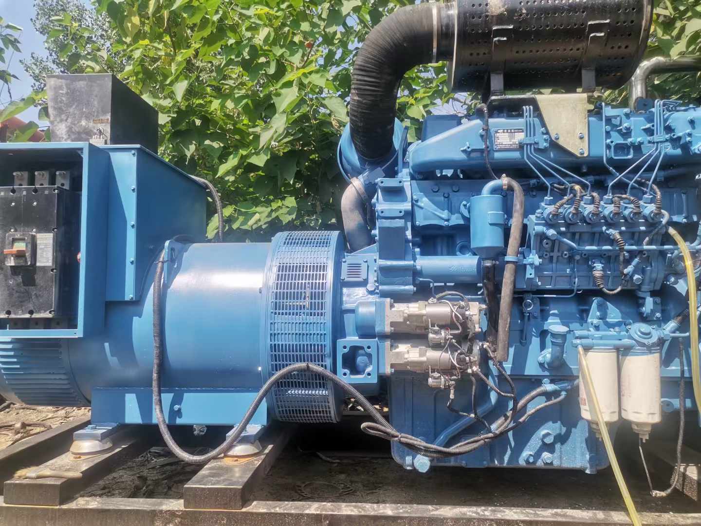 博望详细说明降低 800kW 柴油发电机输出电流波动的方法